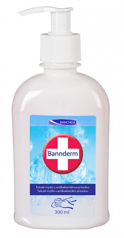 BANNderm 300ml tekuté mýdlo s antibakt. přísadou