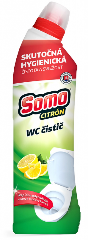SOMO WC gelový čistič 750ml CITRON